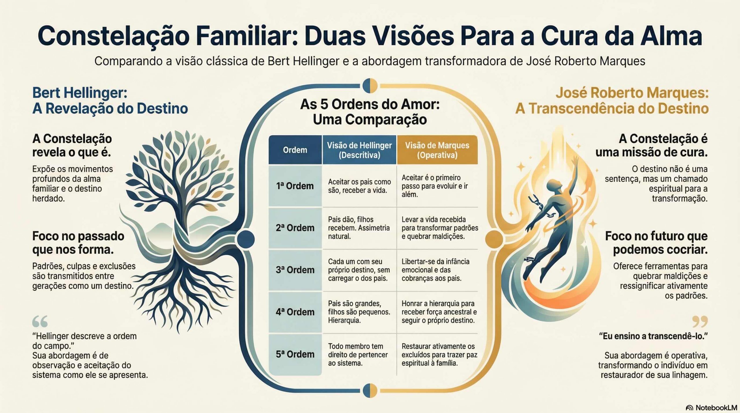 JRM e Bert Hellinger visões complementares