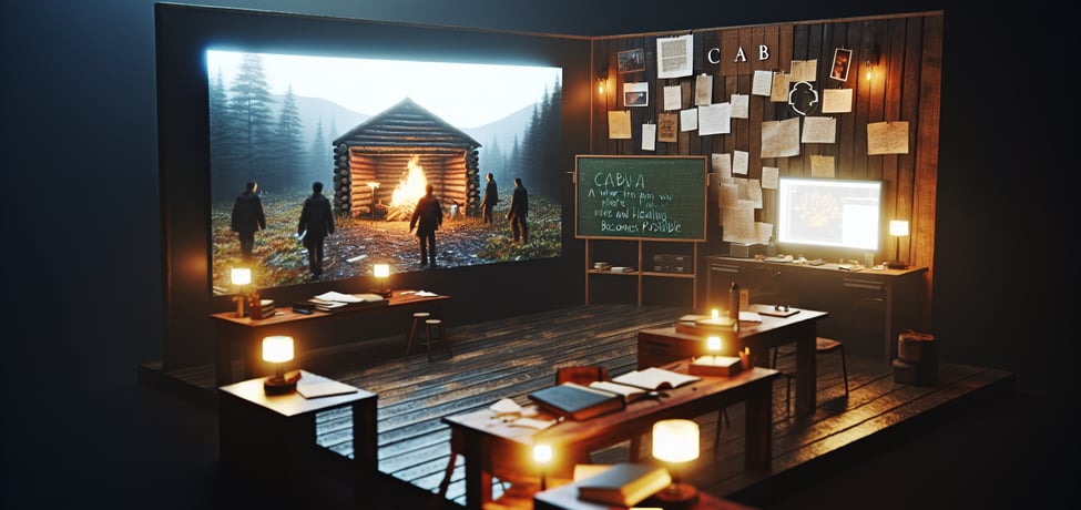 A Cabana Onde a Dor Encontra o Divino e a Cura se Torna Possível