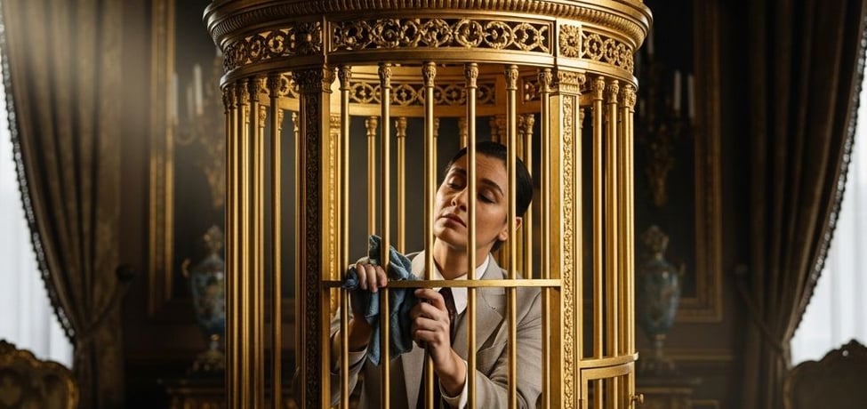 A Jaula Dourada A Lógica da Bajulação e a Psicologia da Sobrevivência