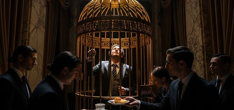 A Jaula Dourada A Lógica da Bajulação e a Psicologia da Sobrevivência