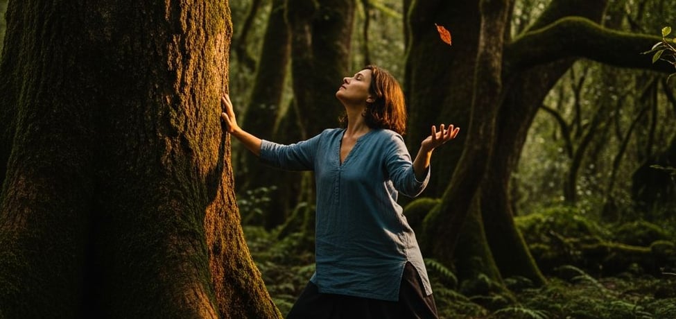 Consciência do aqui e agora como a presença plena se conecta com os Três Selfs