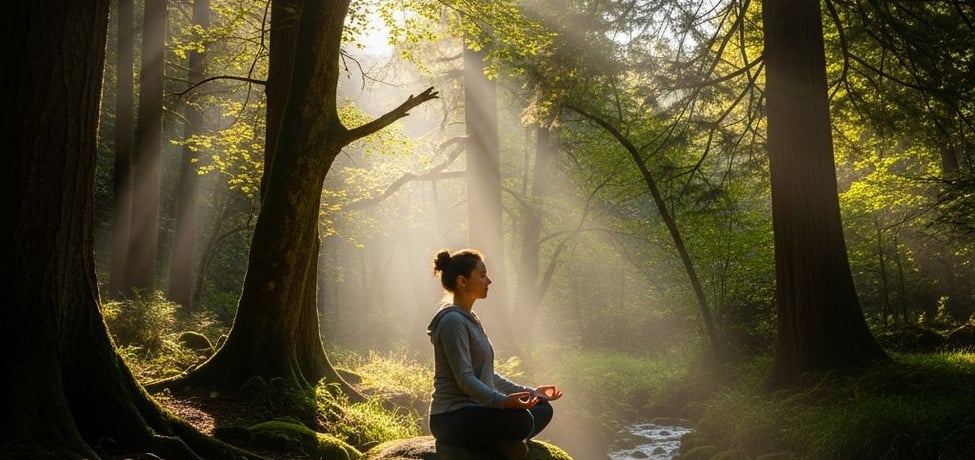 Consciência do aqui e agora como a presença plena se conecta com os Três Selfs