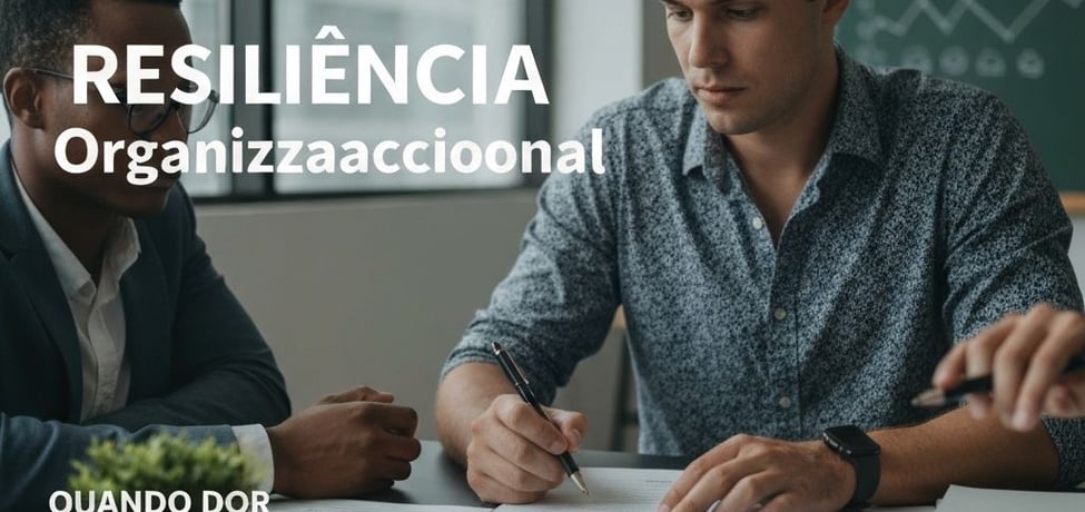 Resiliência Organizacional Quando Dor Se Torna Força