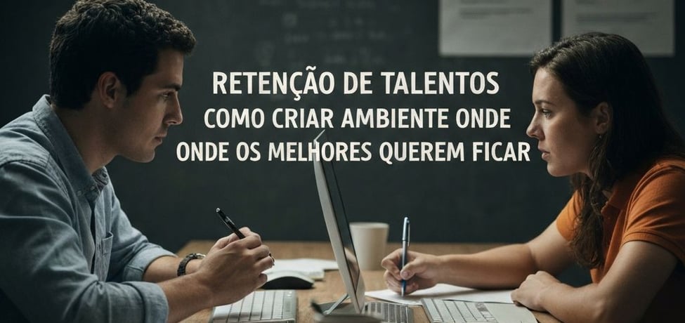 RETENÇÃO DE TALENTOS   COMO CRIAR UM AMBIENTE ONDE OS MELHORES QUEREM FICAR