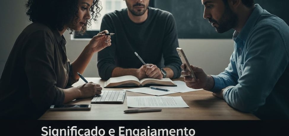 Significado e Engajamento Por Que Pessoas Integradas Trabalham Melhor