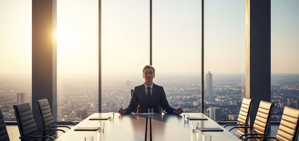 A Ciência da Presença na Gestão de Alto Nível Transformando a Liderança Através da Meditação