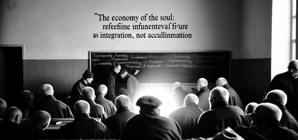 A ECONOMIA DA ALMA   COMO JOSÉ ROBERTO MARQUES REDEFINIU PROSPERIDADE COMO INTEGRAÇÃO E NÃO COMO ACÚMULO