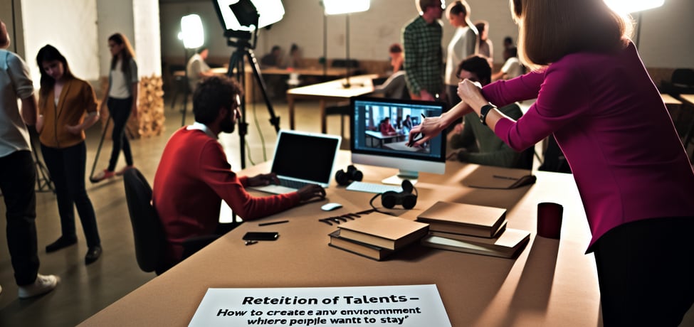 RETENÇÃO DE TALENTOS   COMO CRIAR UM AMBIENTE ONDE AS PESSOAS QUEREM FICAR