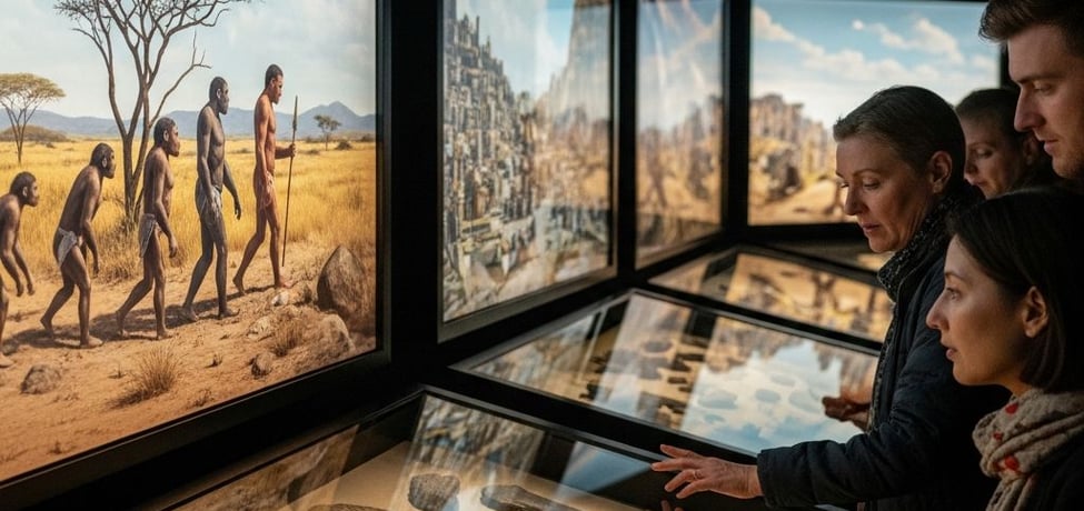 A Jornada da Evolução Humana por meio do Reflexo Alheio